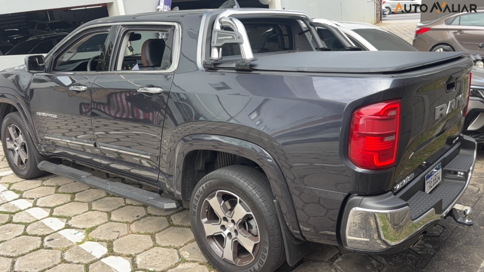 RAM RAMPAGE 2.0 HURRICANE 4 TURBO GASOLINA LARAMIE 4X4 AUTOM&Aacute;TICO