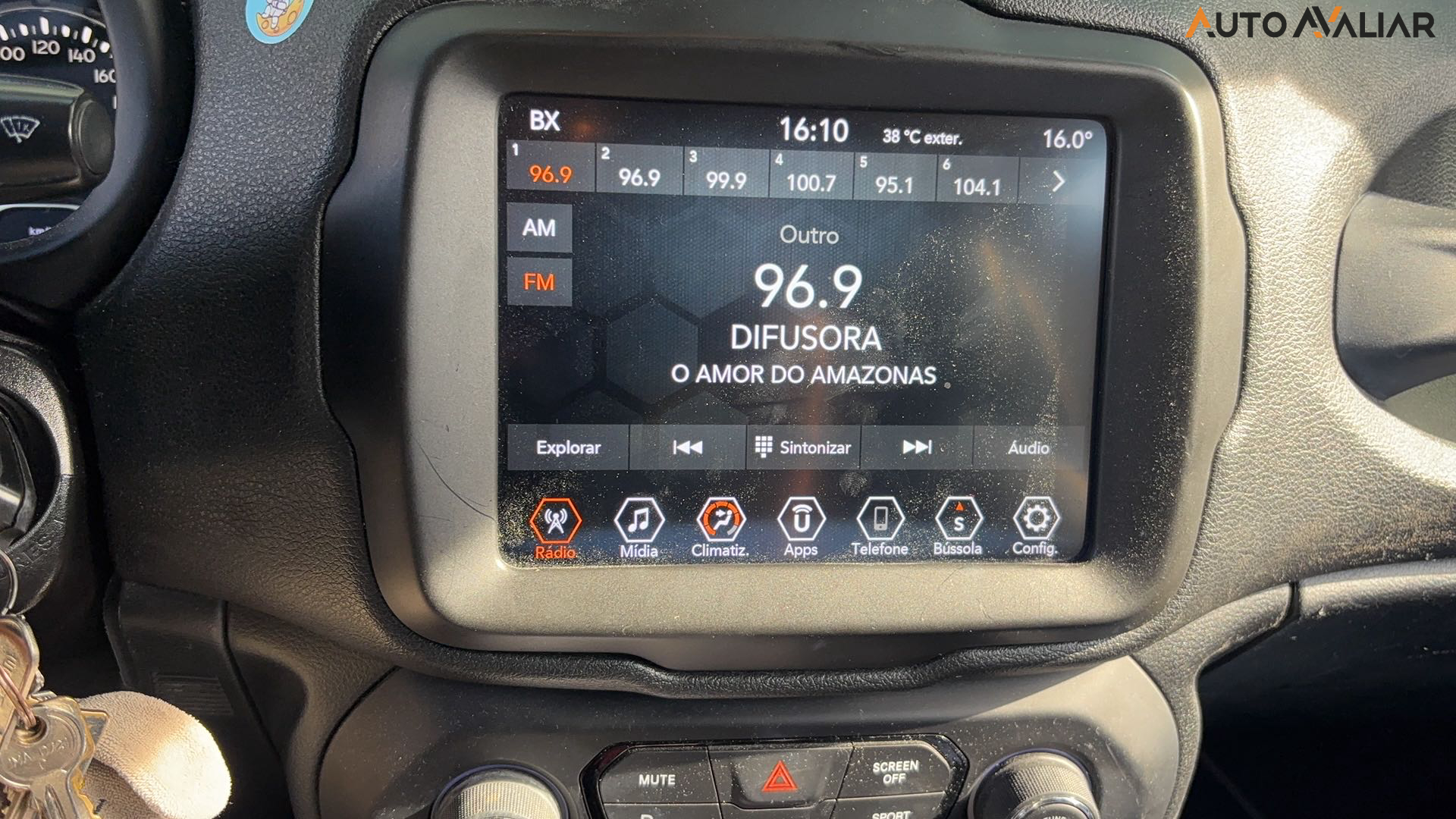 JEEP RENEGADE 1.8 16V FLEX LONGITUDE 4P AUTOMATICO