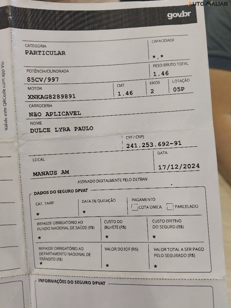 FORD KA+ 1.0 SE 12V FLEX 4P MANUAL