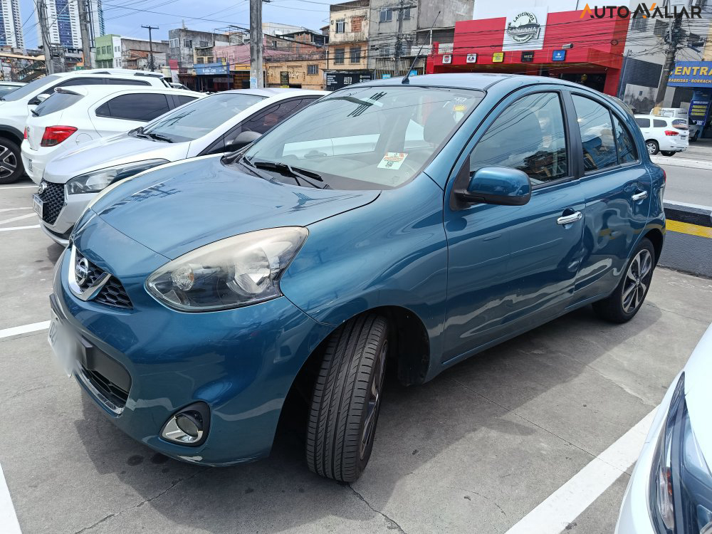 NISSAN MARCH 1.6 SL 16V FLEX 4P MANUAL