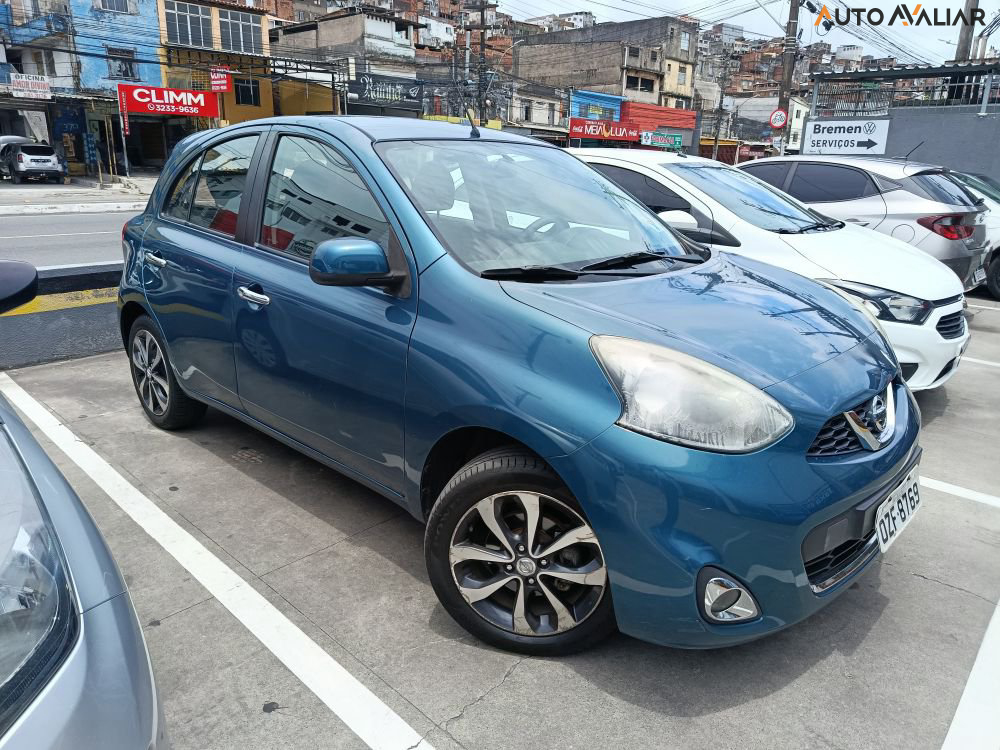 NISSAN MARCH 1.6 SL 16V FLEX 4P MANUAL