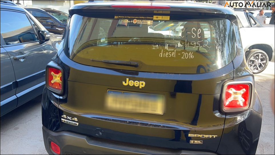 JEEP RENEGADE 2.0 16V TURBO DIESEL SPORT 4P 4X4 AUTOMATICO