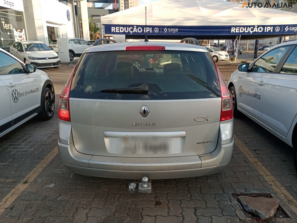 RENAULT MEGANE 1.6 DYNAMIQUE GRAND TOUR 16V FLEX 4P MANUAL
