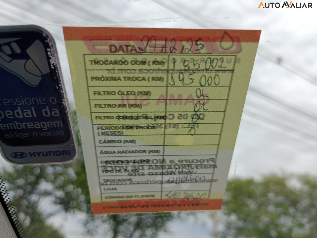 HYUNDAI HB20S 1.0 12V FLEX VISION MANUAL