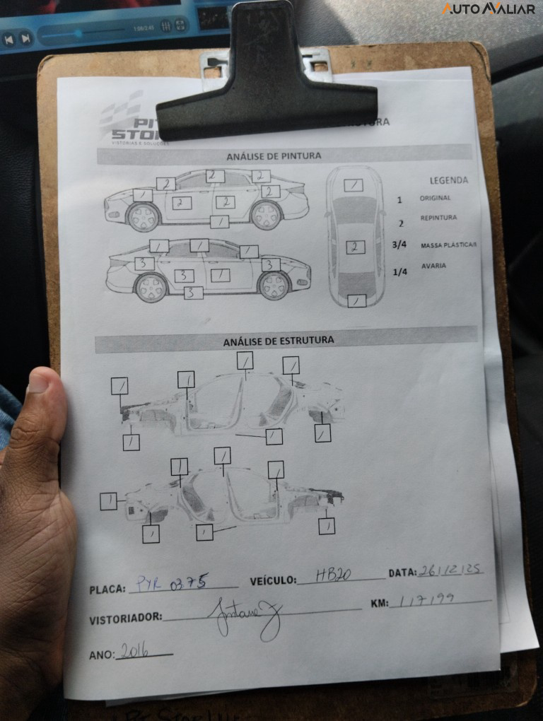 HYUNDAI HB20 1.6 COMFORT 16V FLEX 4P MANUAL