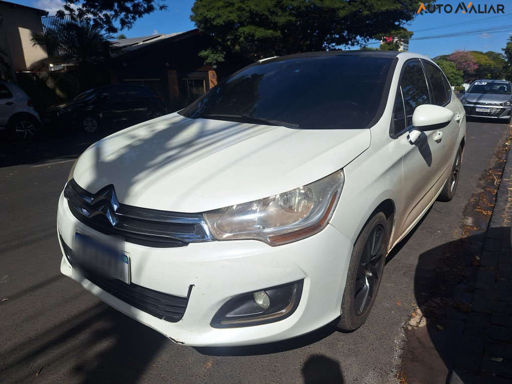 CITROEN C4 LOUNGE 2.0 MPFI TENDANCE 16V FLEX 4P AUTOMATICO