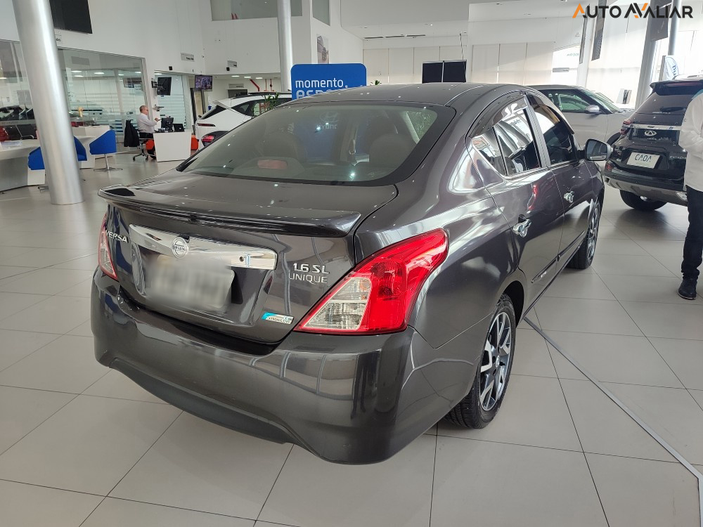 NISSAN VERSA 1.6 16V FLEXSTART UNIQUE 4P XTRONIC