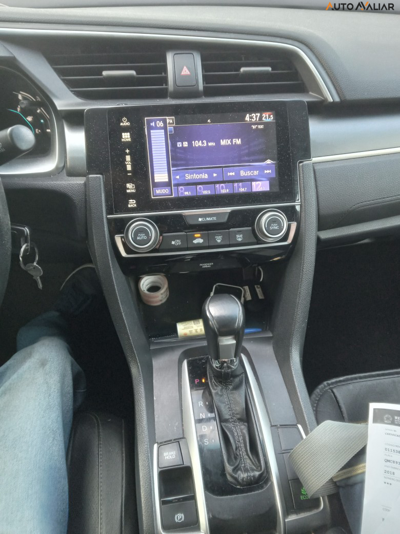 HONDA CIVIC 2.0 16V FLEXONE EXL 4P CVT