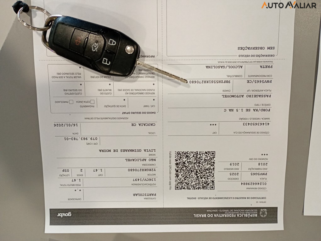 FORD KA 1.5 TI-VCT FLEX SE MANUAL