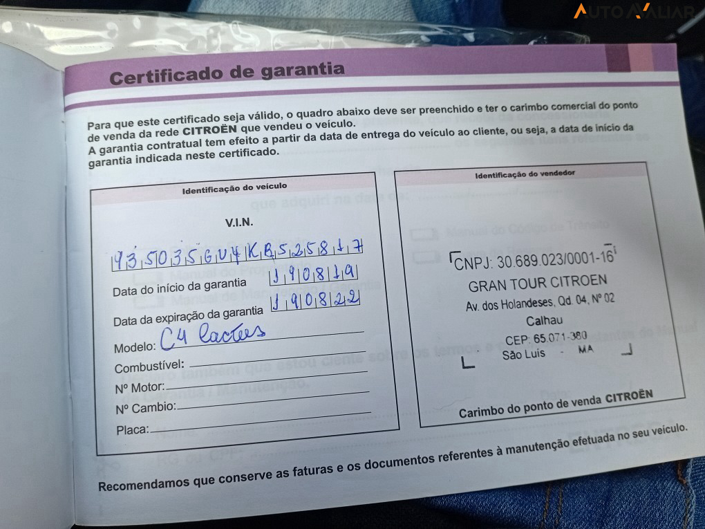 CITROEN C4 CACTUS 1.6 THP FLEX SHINE PACK EAT6