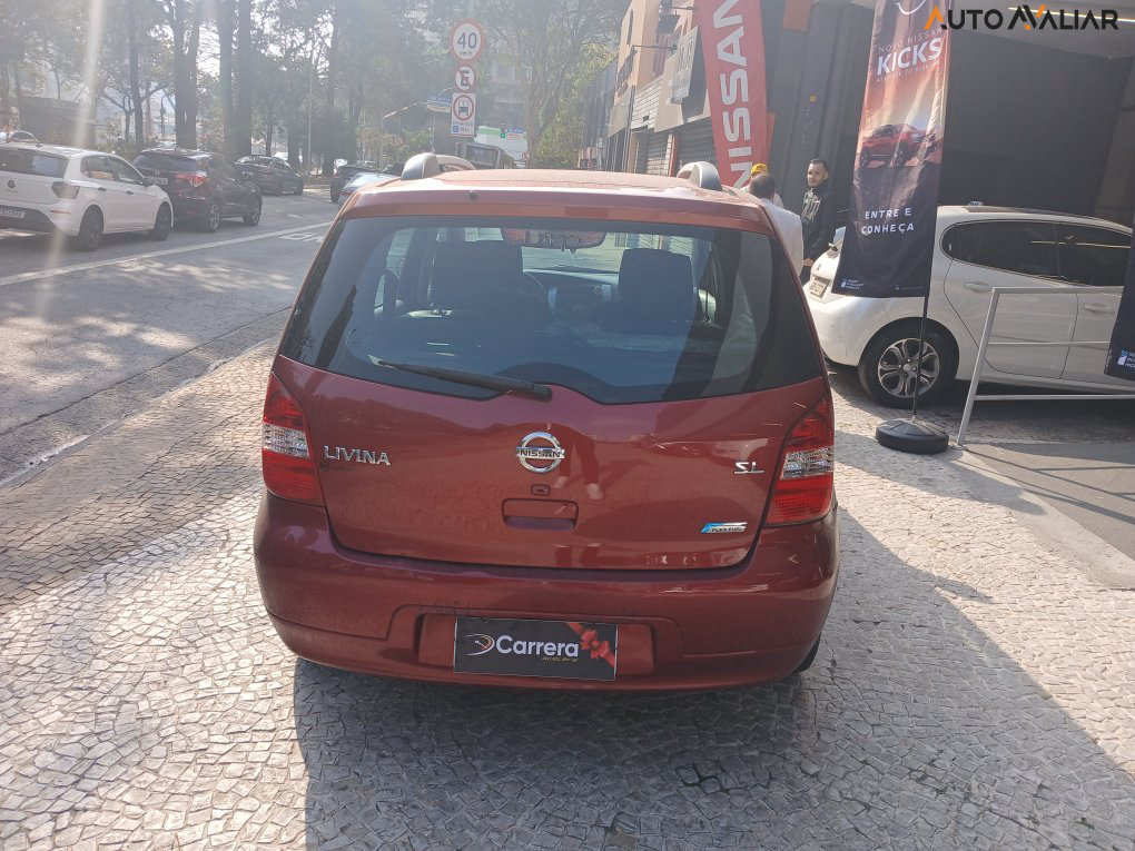 NISSAN LIVINA 1.8 SL 16V FLEX 4P AUTOMATICO