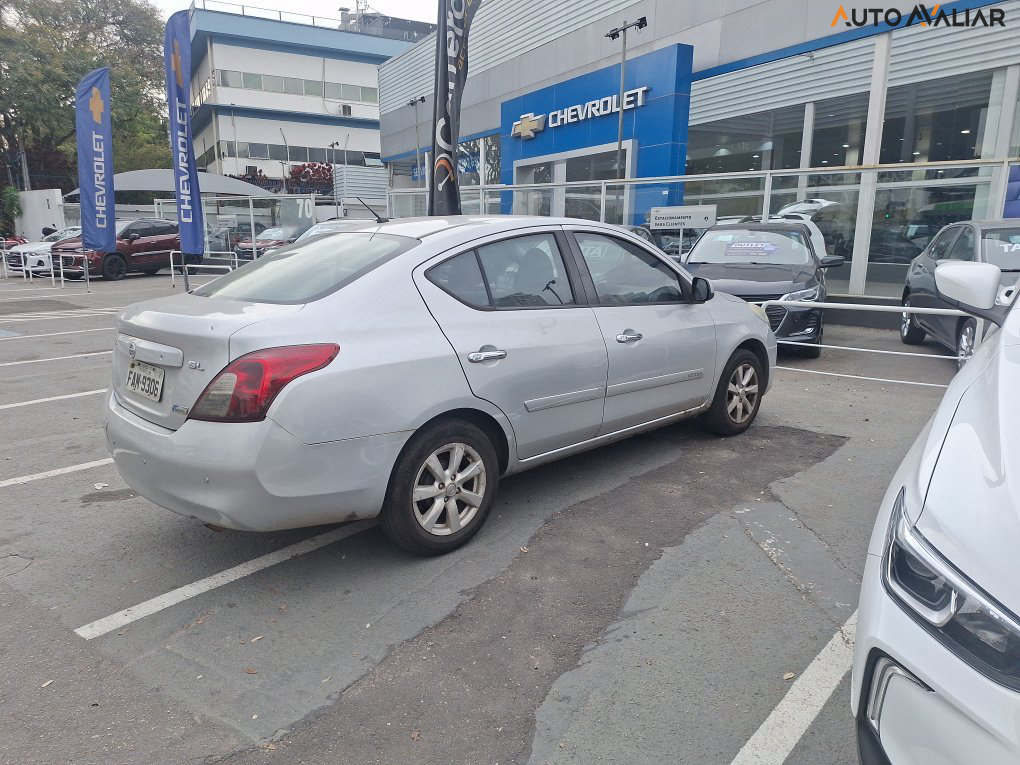 NISSAN VERSA 1.6 16V FLEX SL 4P MANUAL