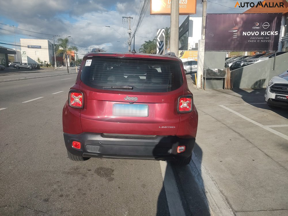 JEEP RENEGADE 1.8 16V FLEX LIMITED 4P AUTOMATICO