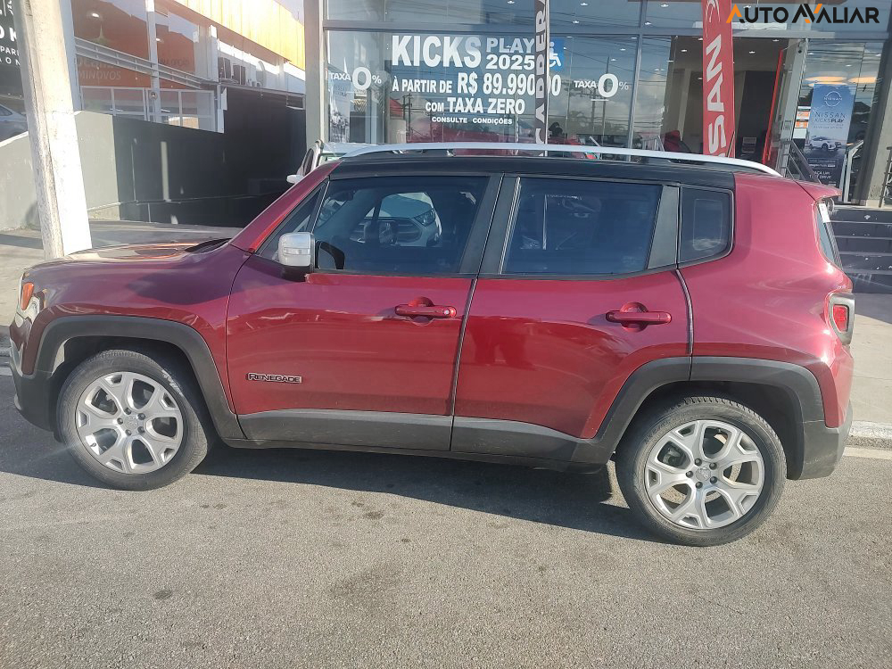JEEP RENEGADE 1.8 16V FLEX LIMITED 4P AUTOMATICO
