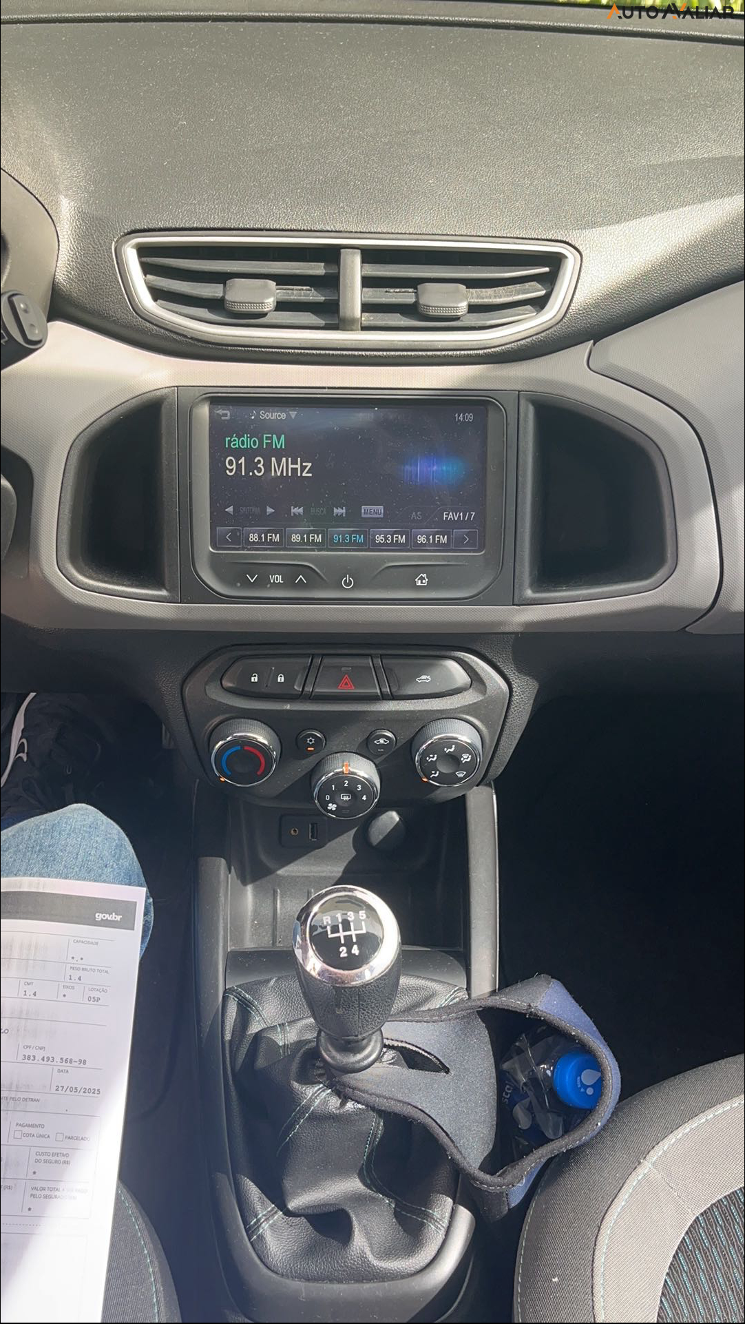 CHEVROLET ONIX 1.0 MPFI LT 8V FLEX 4P MANUAL