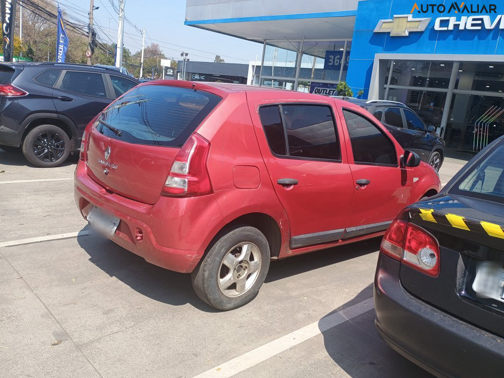 RENAULT SANDERO 1.0 AUTHENTIQUE 16V FLEX 4P MANUAL