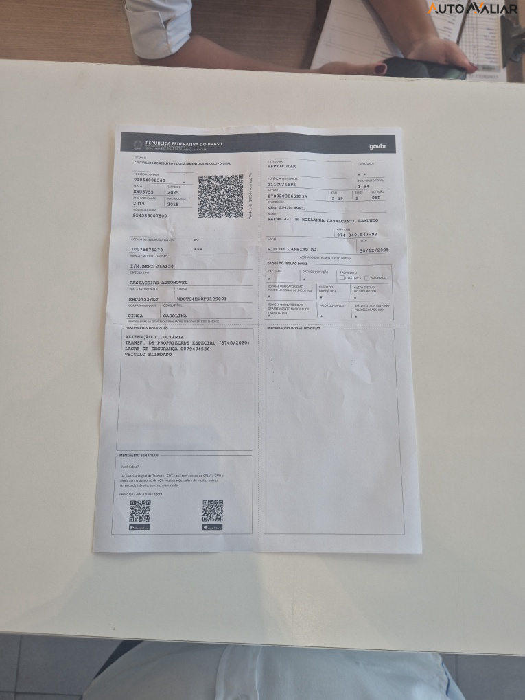 MERCEDES-BENZ GLA 250 2.0 16V TURBO GASOLINA SPORT 4P AUTOMATICO